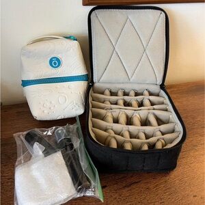Essential Oil Organizer Bags + Roller Ball Kit